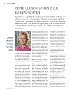 KVB FORUM Ausgabe 3.2016