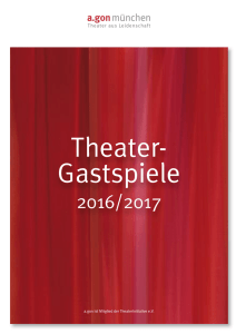 a.gonmünchen - agon Theaterproduktion München