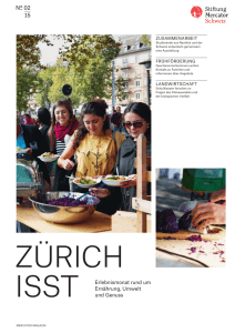 Mercator Magazin - Stiftung Mercator Schweiz