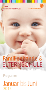 Januar bis Juni - Klinikum Westfalen