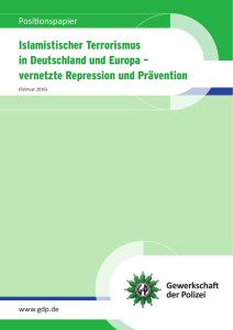 Islamistischer Terrorismus in Deutschland und Europa