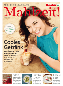 SPAR Mahlzeit! Ausgabe 04/2015