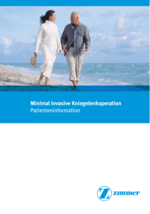 Information Knieendoprothese