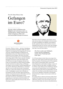 Gefangen im Euro?