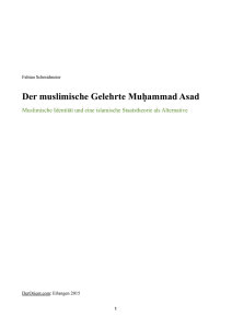 Muhammad Asad - Islamischer Staat HA