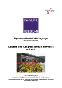 Konzert- und Kongresszentrum Harmonie Heilbronn