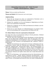 EA 2015-1 Abiturprüfung Niedersachsen 2015 – Politik