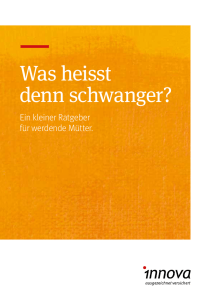 Was heisst denn schwanger?