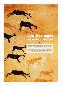 "Die Steinzeit steckt in uns" (Body LIFE 05/2015, Jens Freese)