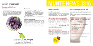 PDF downloaden - Sport Lounge Munte GmbH