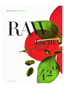 Raw Food, Kochen Ohne Herd, Seite 144ff, Falstaff Ausgabe Dez