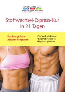 Stoffwechsel-Express-Kur in 21 Tagen