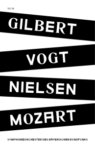 vOgT MOzART gIlBERT NIElSEN - Symphonieorchester des