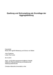 Quellung und Schrumpfung Hausarbeit WS 2015_16