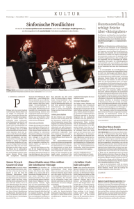 Bündner Tagblatt_1.12.2015 - Kammerphilharmonie Graubünden