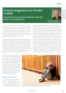 Krisenmanagement an Schulen in NRW