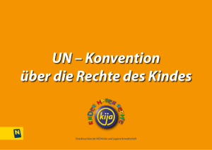 UN – Konvention über die Rechte des Kindes