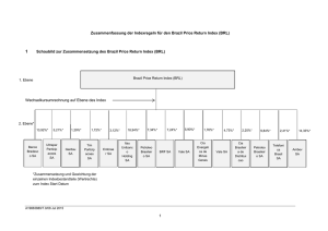 1 Zusammenfassung der Indexregeln für den Brazil Price Return