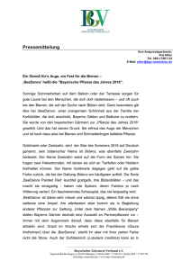 Pressemitteilung - Willis Bienenparty