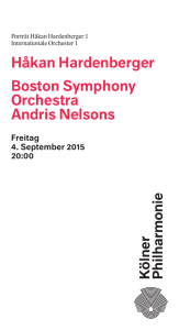 Håkan Hardenberger Boston Symphony Orchestra Andris Nelsons