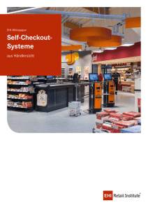 Self-Checkout- Systeme - Self-Checkout