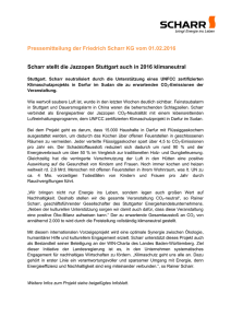 Scharr stellt die Jazzopen Stuttgart auch in 2016 klimaneutral
