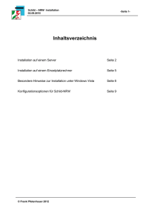 Inhaltsverzeichnis - SVWS-NRW