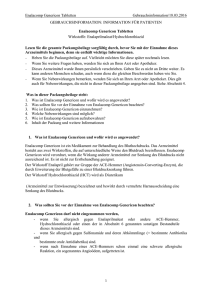 Tabletten - Genericon