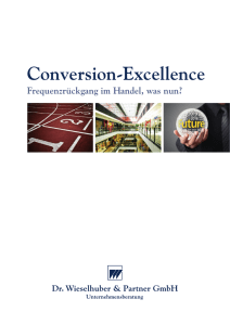 Conversion-Excellence - Dr. Wieselhuber & Partner GmbH