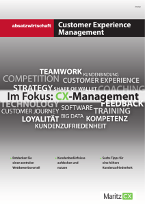 Im Fokus: CX-Management