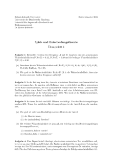 Übungsblatt 1 - Helmut-Schmidt