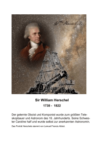 Sir William und Caroline Herschel