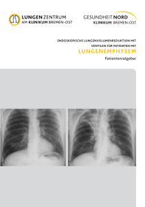 Lungenemphysem