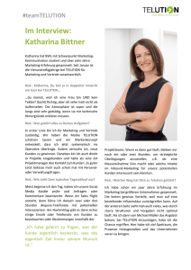 Im Interview: Katharina Bittner