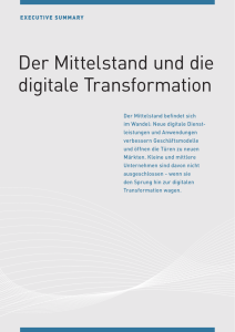Der Mittelstand und die digitale Transformation