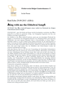 Sing with me the Ebbelwoi Song