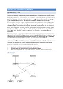 aufgaben und lösungen zu datenbanken fragebogen