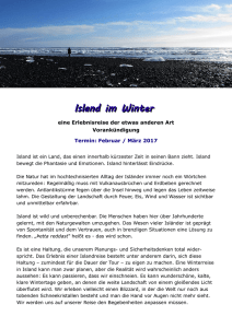 Island im Winter - Judith Imgrund
