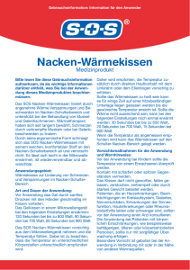 Nacken-Wärmekissen