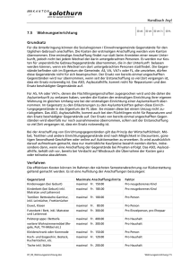 Handbuch Asyl 7.5 Wohnungseinrichtung Grundsatz Verfahren