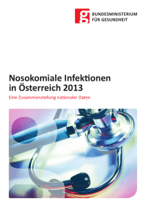 Nosokomiale Infektionen in Österreich 2013
