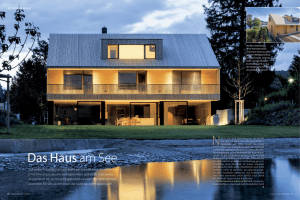 Das Haus am See - SCHWARZWÄLDER · design zieht ein