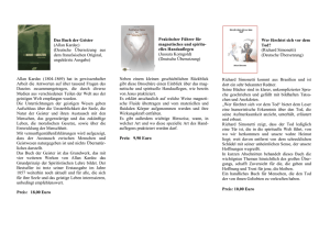 Das Buch der Geister (Allan Kardec) (Deutsche Übersetzung aus