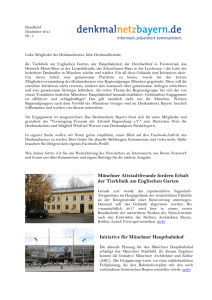 aktuelle Rundbrief - Denkmalnetzbayern