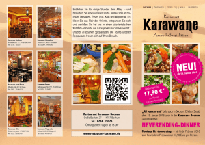 ! NEU! - Restaurant Karawane