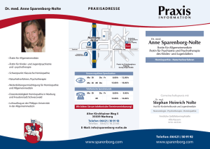 Anne Sparenborg-Nolte - Praxis Dr. Stephan Heinrich Nolte