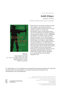 Judith Klinger Robin Hood - WBG