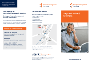IT-Systemkauffrau/ -kaufmann - Berufsförderungswerk Hamburg