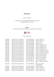 Final Terms - KeyInvest