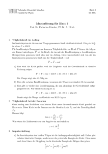 Musterlösung für Blatt 3